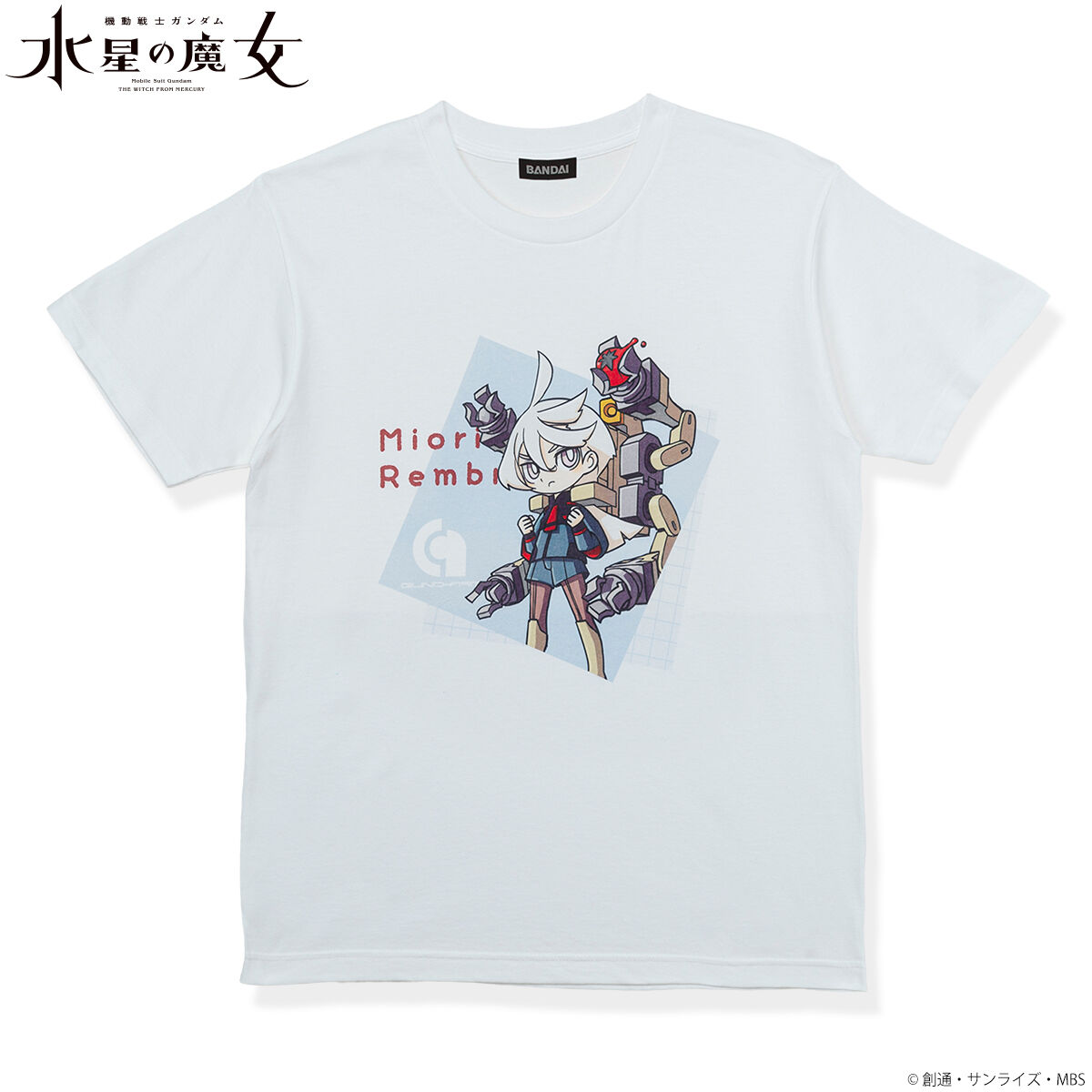 機動戦士ガンダム 水星の魔女 メカぐるみ 半袖Tシャツ(全7種 