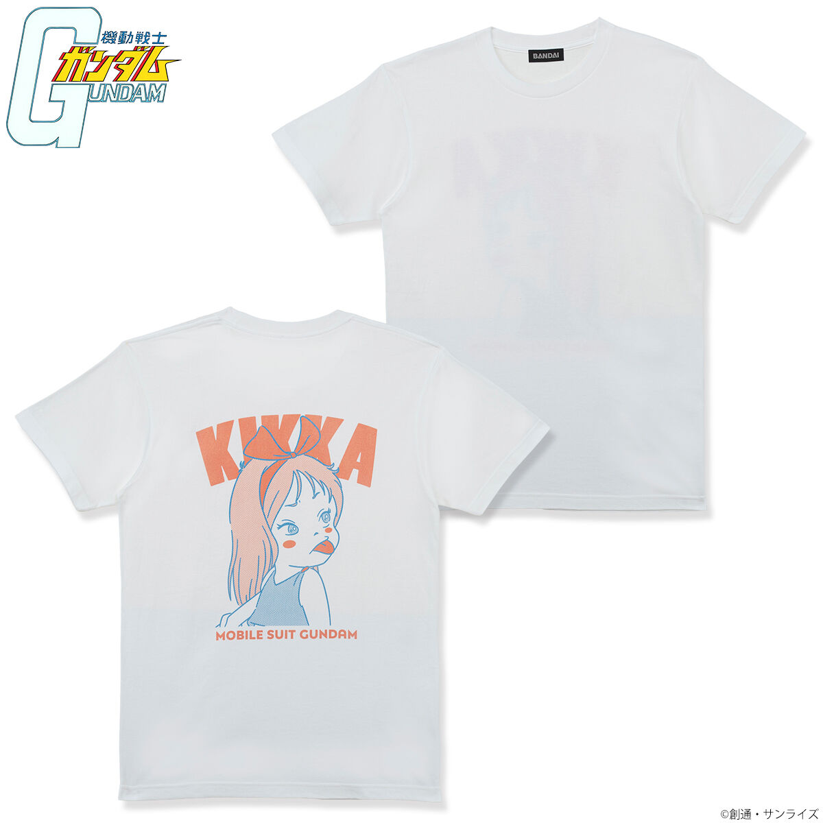 ⭐︎レア⭐︎ 機動戦士ガンダム　キッカ(kikka)Tシャツ 機動戦士ガンダム キッカコレクション バックデザイン半袖T