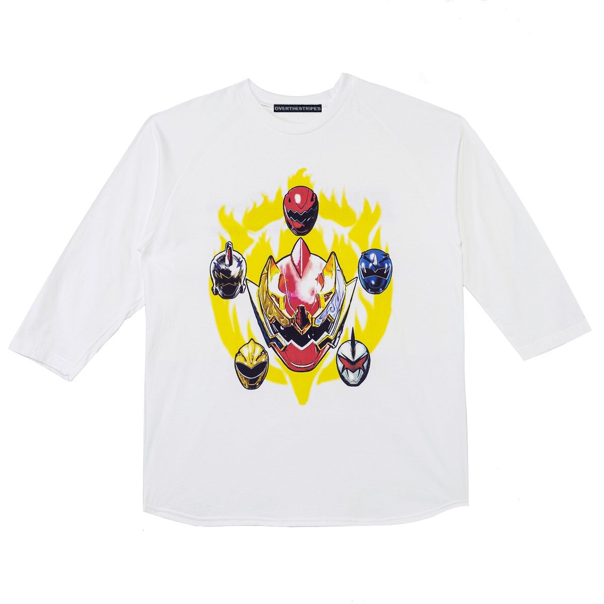 OVER THE STRiPESオーバーザストライプスTシャツ＆フィギュアset 爆竜戦隊アバレンジャー×OVER THE STRiPES（オーバーザ