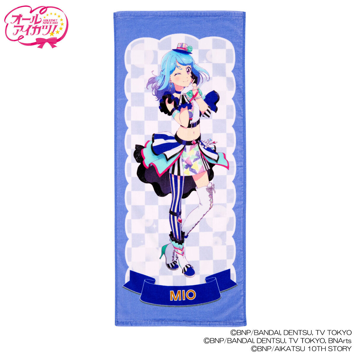 【今月まで】アイカツ！歴代主人公プレミアムレアドレス フェイスタオル　星宮いちご 再販】アイカツ！歴代主人公プレミアムレアドレス フェイス