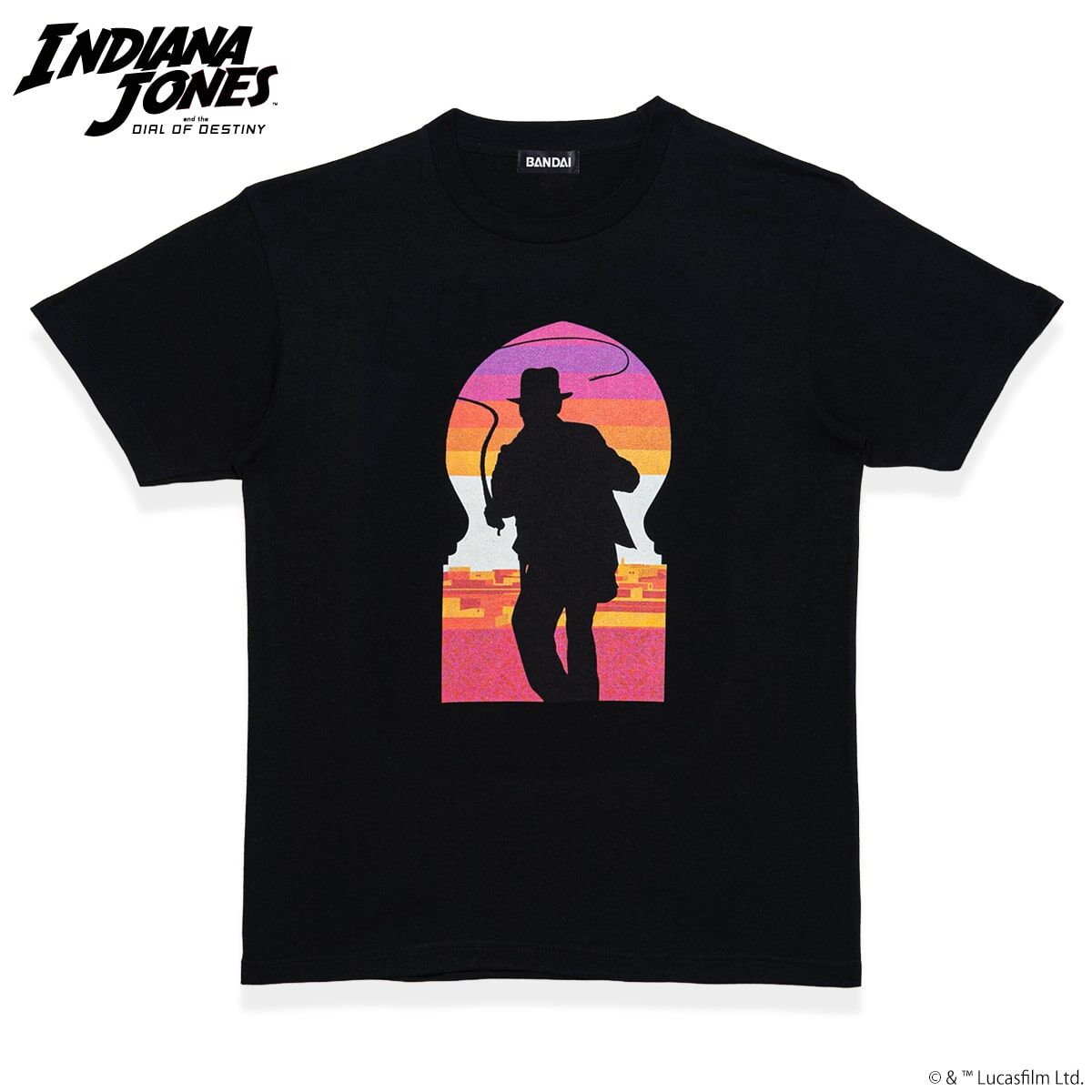 INDIANA JONES/インディ・ジョーンズと運命のダイヤル 半袖TシャツA