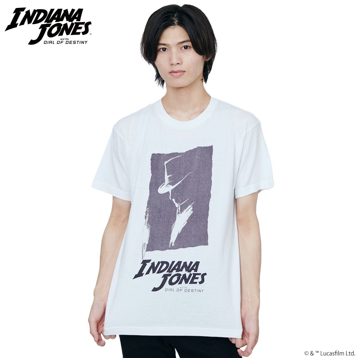 INDIANA JONES/インディ・ジョーンズと運命のダイヤル 半袖TシャツC