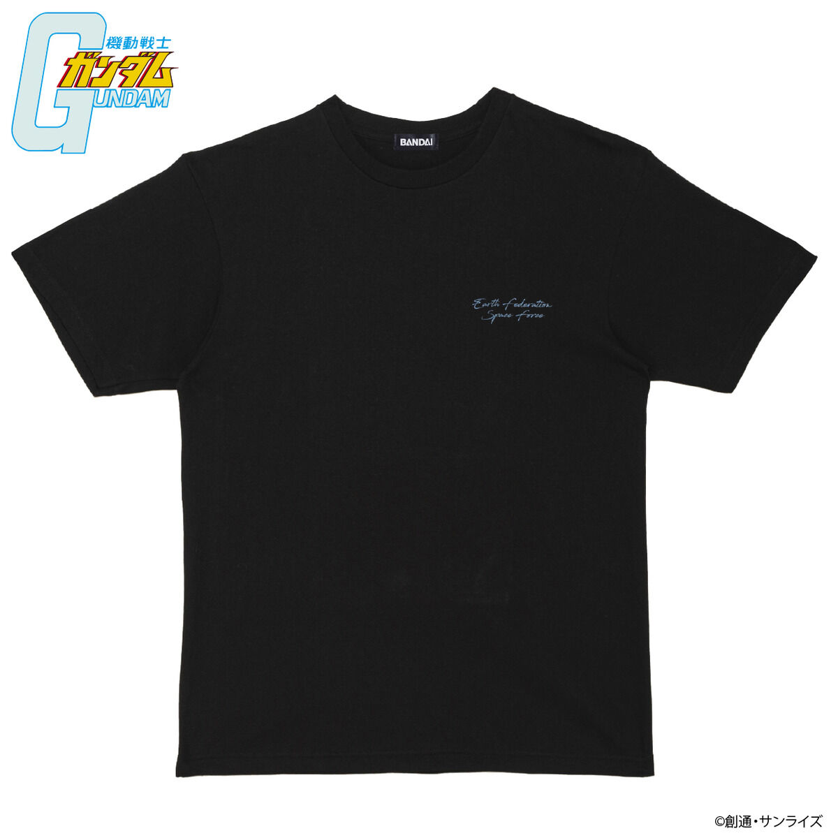 機動戦士ガンダム 地球連邦軍フェイスデザイン 半袖Tシャツ | 機動戦士