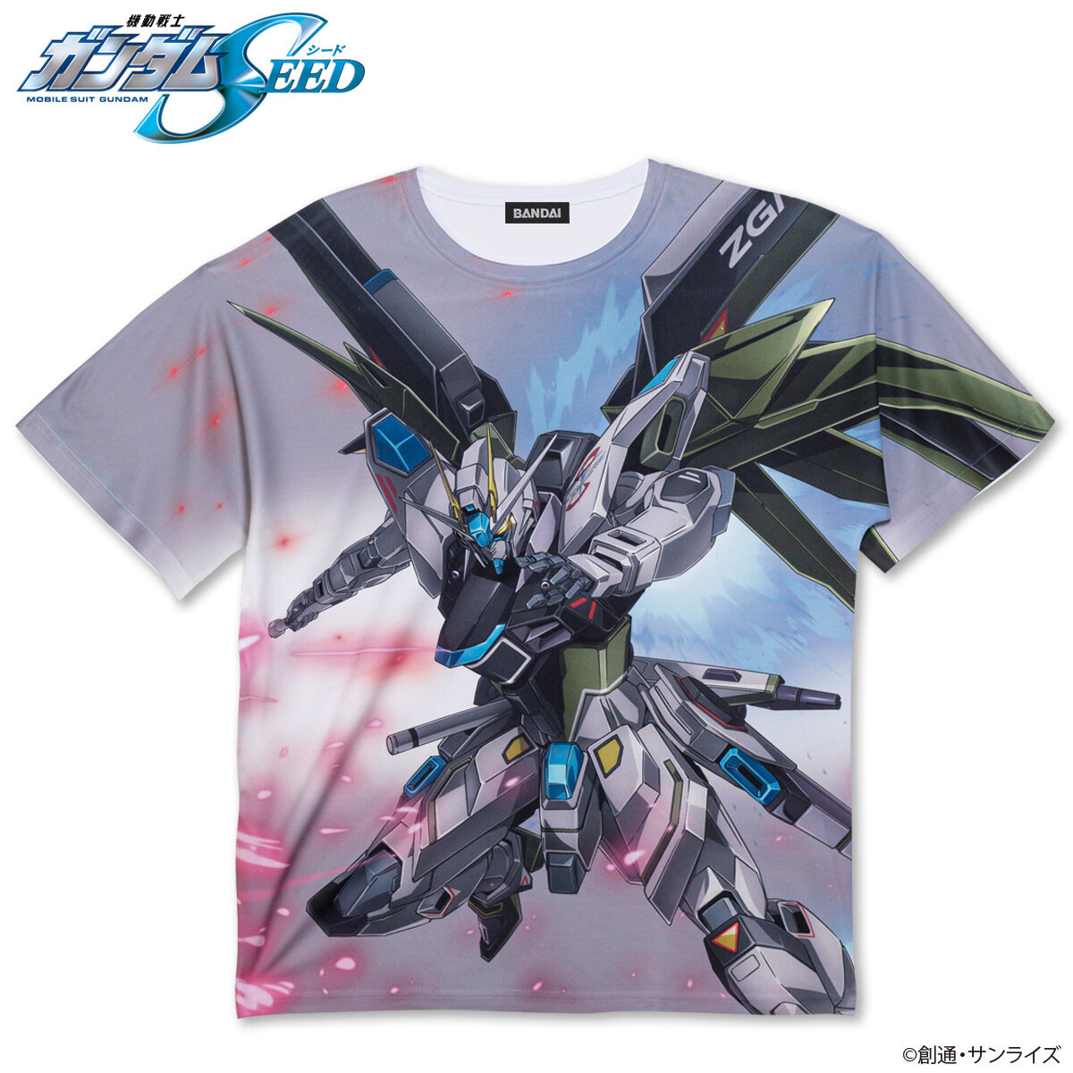 機動戦士ガンダムSEED フルパネルTシャツ リアルタイプカラー 【2024年