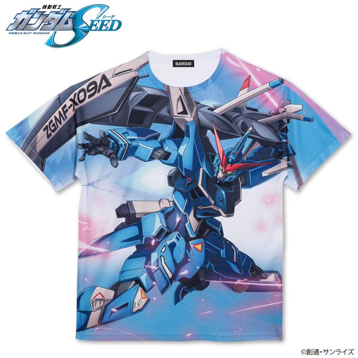 機動戦士ガンダムSEED フルパネルTシャツ リアルタイプカラー 【2024年