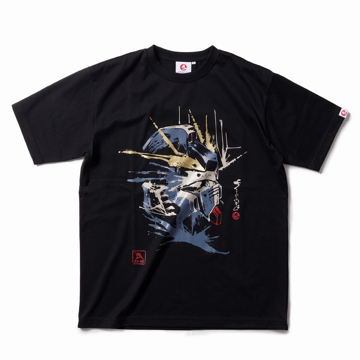 STRICT-G JAPAN『機動戦士ガンダム 逆襲のシャア』Tシャツ 筆絵