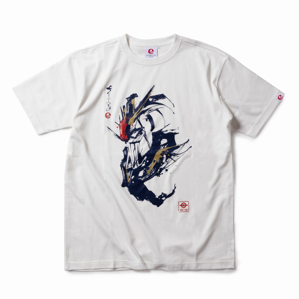 STRICT-G JAPAN『機動戦士Zガンダム』Tシャツ 筆絵風Zガンダム横柄