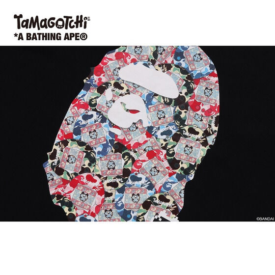 たまごっち×A BATHING APEキッズTシャツ1 | たまごっち