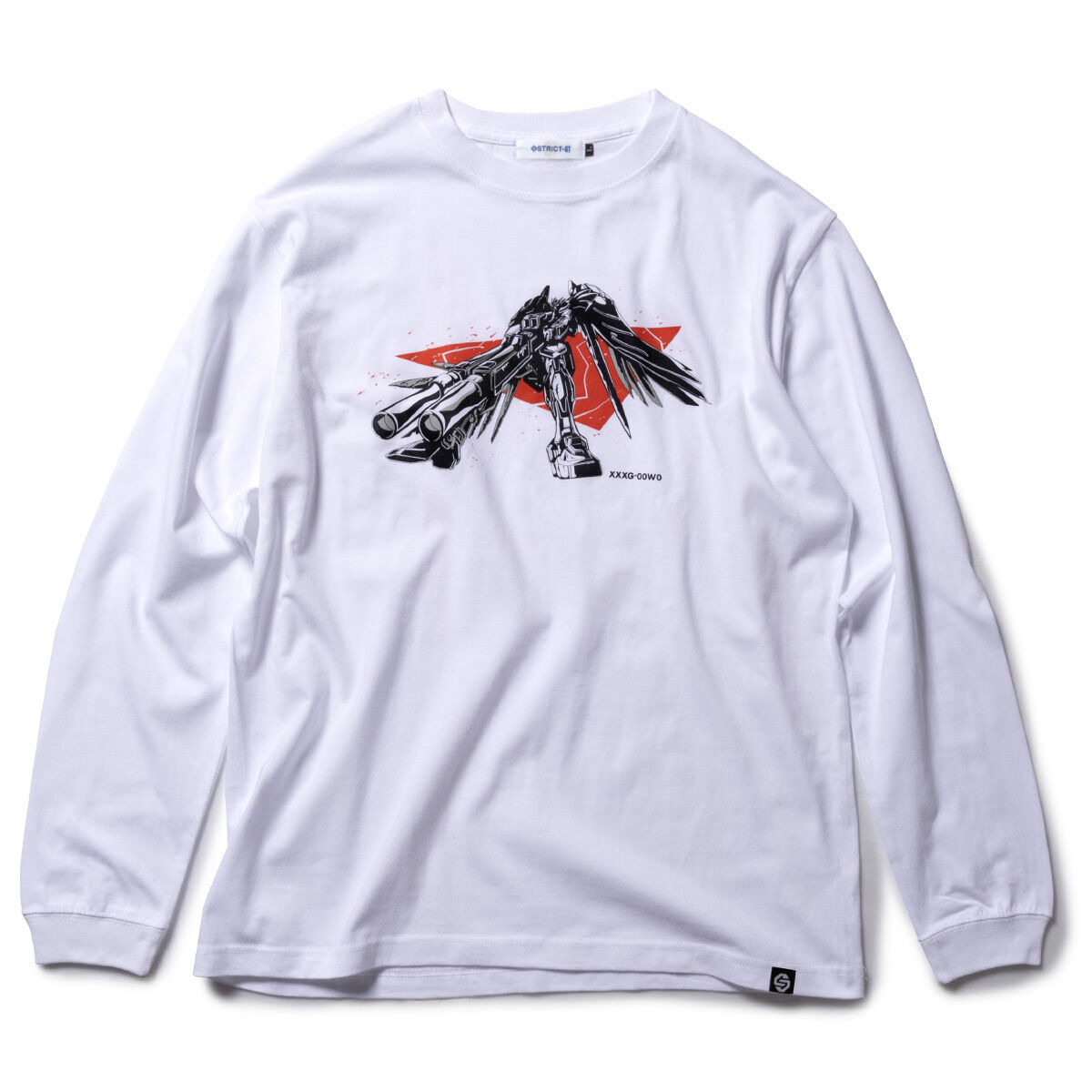 GUNDAM W/アニメ/Tシャツ/L/コットン/NVY 古着 00s ガンダムW Tシャツ