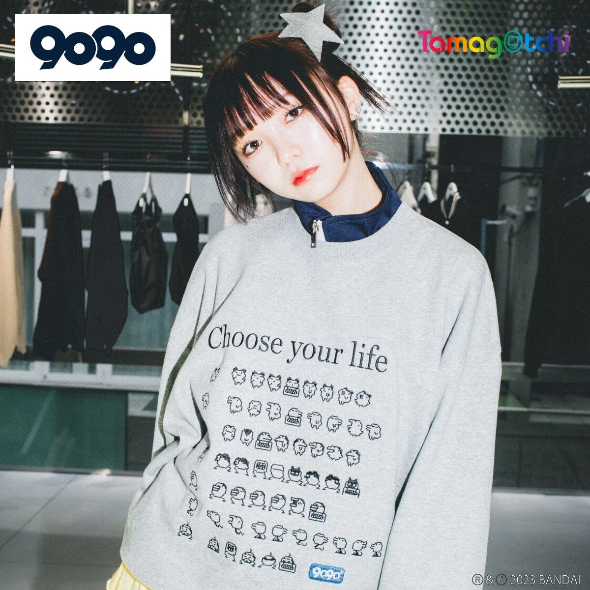 9090 × Tamagotchi Sweat | たまごっち ファッション・アクセサリー
