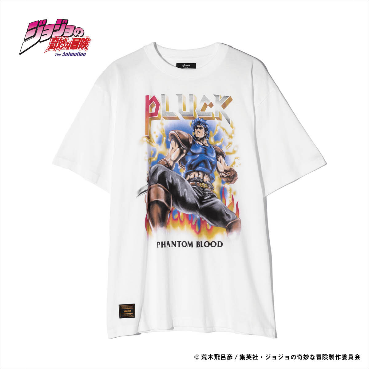 メンズジョジョの奇妙な冒険 ヴィンテージ加工Tシャツ Lサイズ アニメT