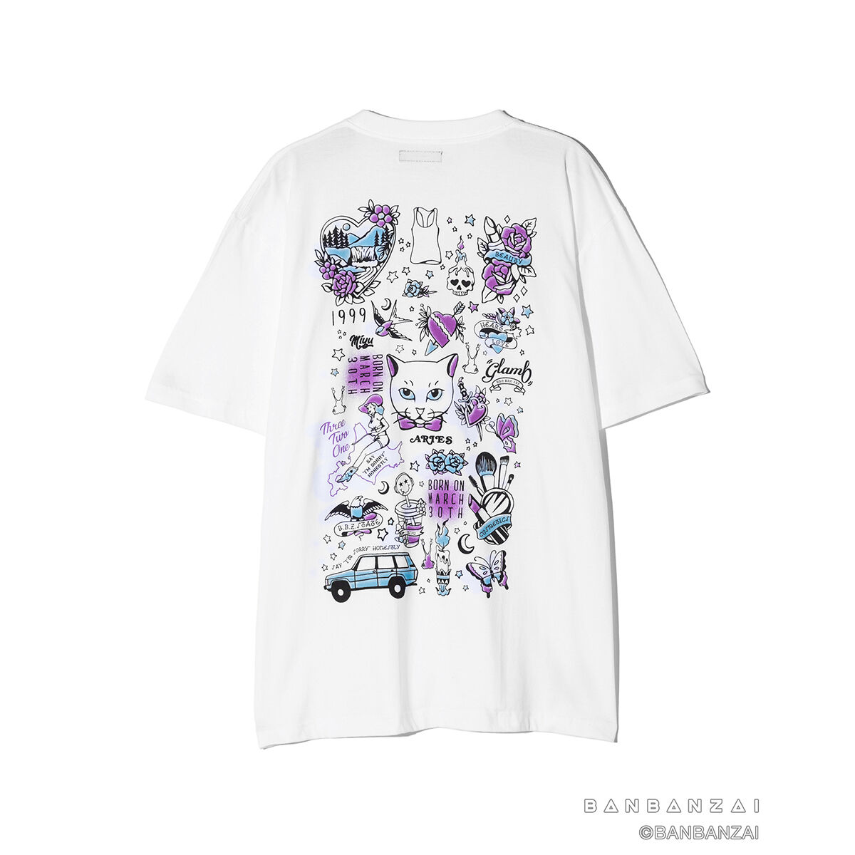 ばんばんざい×glamb Tシャツ みゆ | ばんばんざい ファッション・アクセサリー | アニメグッズ  ・おもちゃならプレミアムバンダイ｜バンダイナムコグループの公式通販サイト