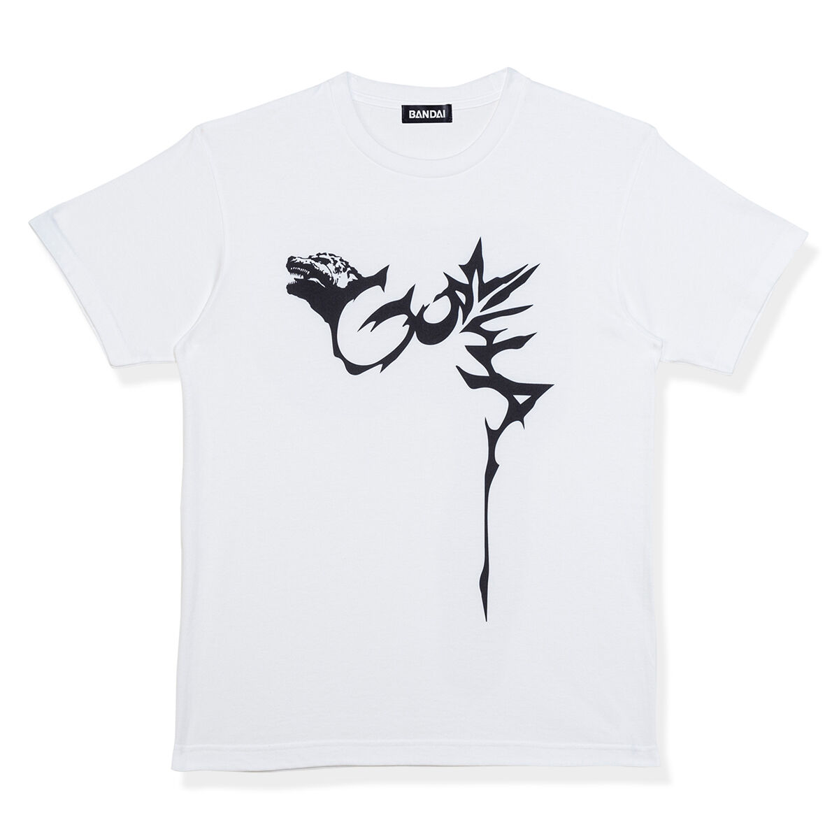 【新品・未開封品】ゴジラ×ラコステ　ゴジラTシャツ ホワイト1点　即日発送 ラコステ】ゴジラTシャツ Mサイズ 日本サイズL相当 白ホワイト