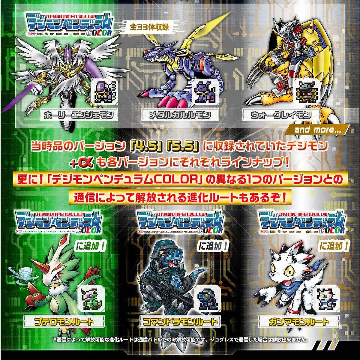 デジモンペンデュラムCOLOR （ 4 WIND GUARDIANS／ 5 METAL EMPIRE／ZERO Virus Bs ） | デジモンアドベンチャーシリーズ  フィギュア・プラモデル・プラキット | アニメグッズ ・おもちゃならプレミアムバンダイ｜バンダイナムコグループの公式通販サイト