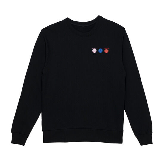 機動戦士ガンダムSEED FREEDOM　ハロトリィブルー スウェットシャツXL 機動戦士ガンダムSEED FREEDOM ハロ・トリィ・ブルー ドット