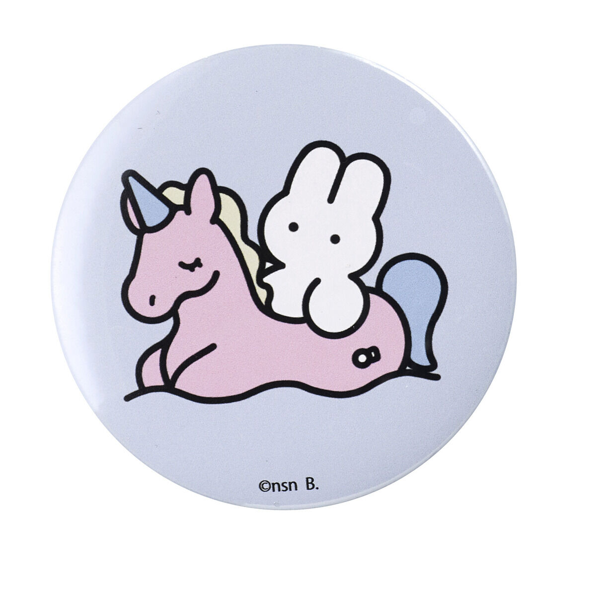 siroiusagichan 缶ミラー パステルver. | ファンシー系キャラクター