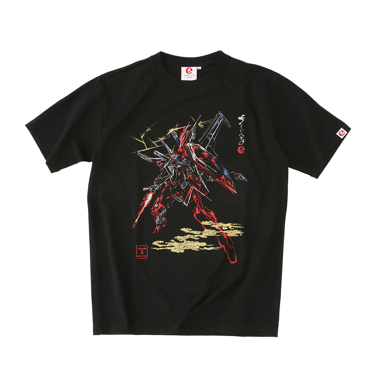 STRICT-G JAPAN『機動戦士ガンダムSEED FREEDOM』Tシャツ インフィニットジャスティス弐式 / S メンズファッション STRICT-G