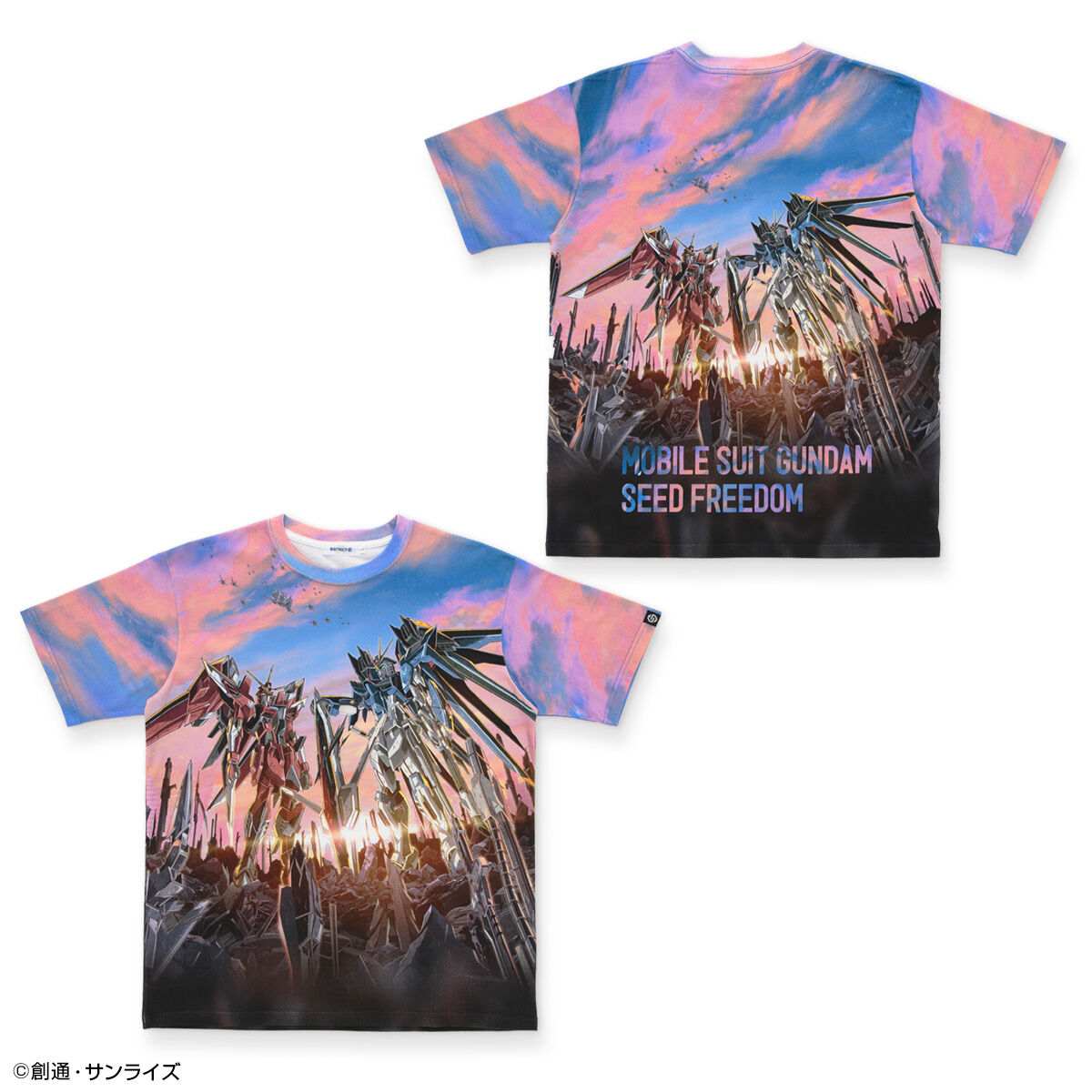 機動戦士ガンダムSEED FREEDOM Tシャツ メカビジュアル STRICT-G『機動戦士ガンダムSEED FREEDOM』メカビジュアル