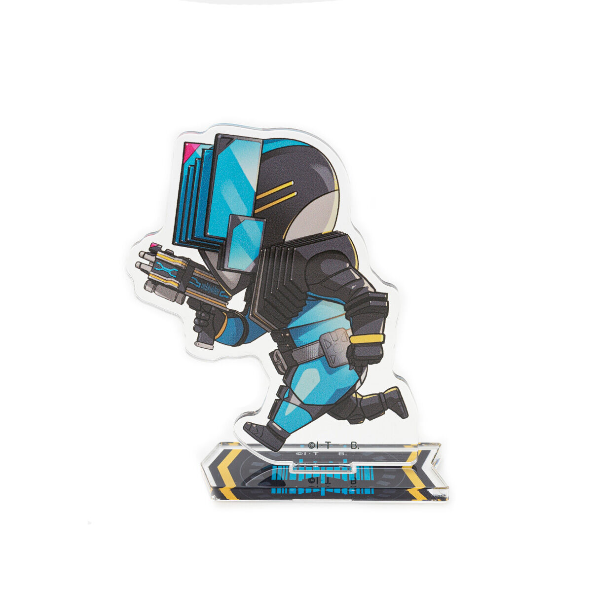 仮面ライダーディケイド 走るデフォルメシリーズ アクリルスタンド 4点【新品】 仮面ライダーディケイド 走るデフォルメシリーズ アクリル