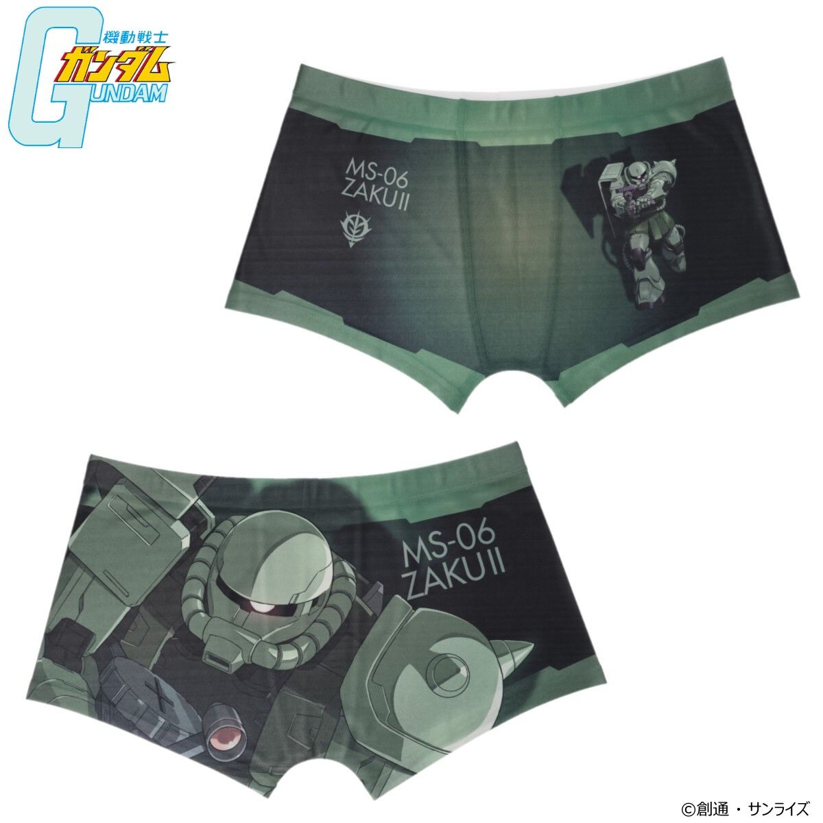 機動戦士ガンダム MSイラスト ボクサーパンツ 量産型ザク | 機動戦士
