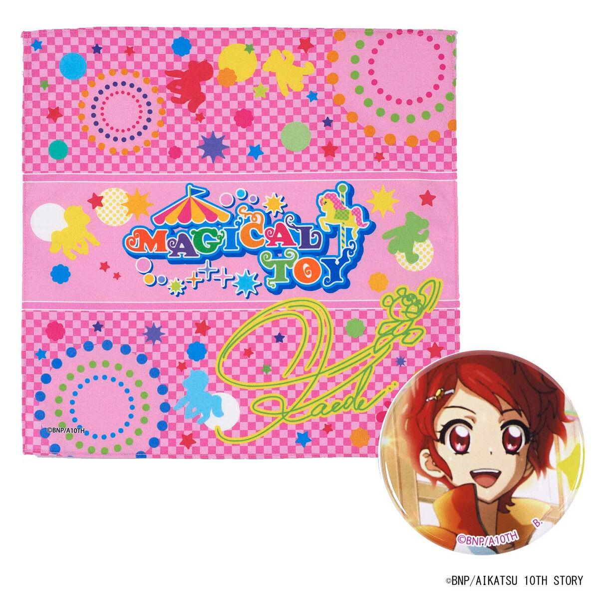 3次予約販売】＜復刻版＞アイカツ！メモリアルハンカチセット | アイカツ！シリーズ | アニメグッズ  ・おもちゃならプレミアムバンダイ｜バンダイナムコグループの公式通販サイト