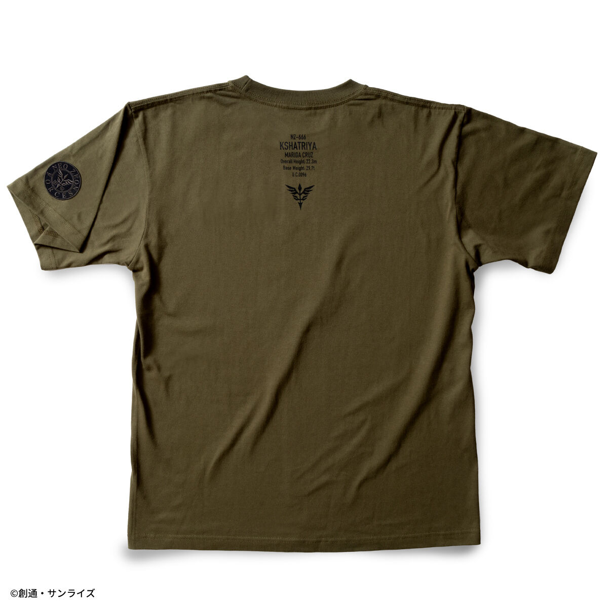 STRICT-G.ARMS『機動戦士ガンダムUC』エンブロイダリーTシャツ