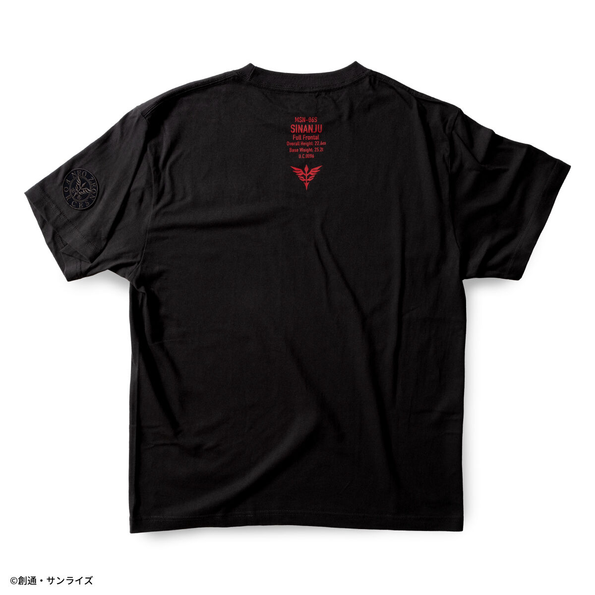 STRICT-G.ARMS『機動戦士ガンダムUC』エンブロイダリーTシャツ