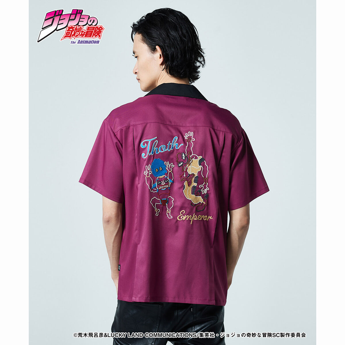 ジョジョの奇妙な冒険【glamb】オープンカラーシャツ2 | ジョジョの