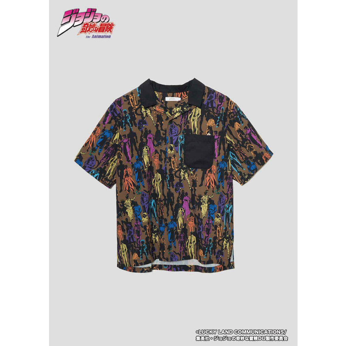 グラニフ Tシャツ ジョジョの奇妙な冒険　ダイヤモンドは砕けない Lサイズ ジョジョの奇妙な冒険 ダイヤモンドは砕けない×グラニフ TシャツC