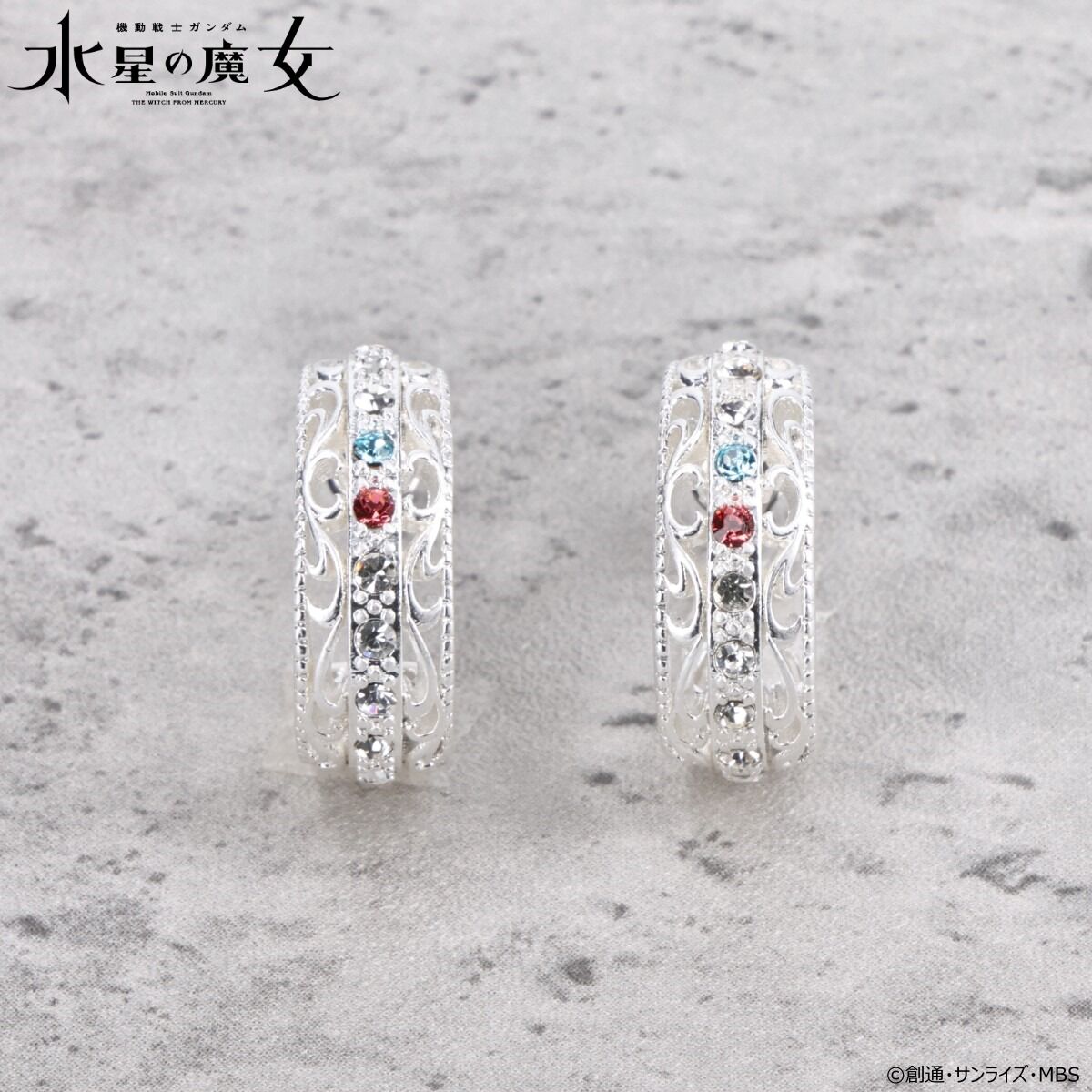 機動戦士ガンダム 水星の魔女 スレッタ&ミオリネモチーフアクセサリー