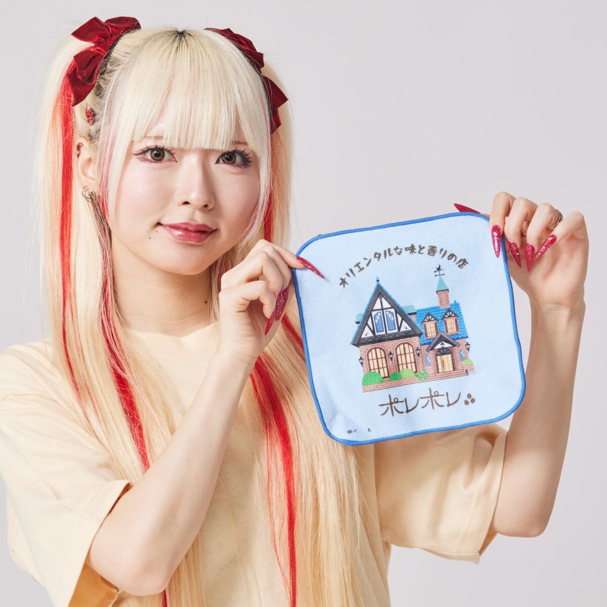 仮面ライダークウガ オリエンタルな味と香りの店ポレポレ ミニタオル