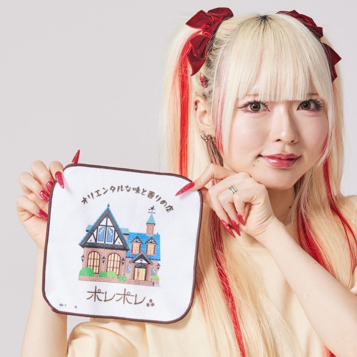 仮面ライダークウガ オリエンタルな味と香りの店ポレポレ ミニタオル