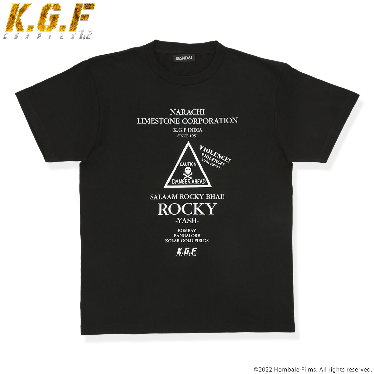 K.G.F Tシャツコレクション(全3種)【二次受注：2025年2月発送