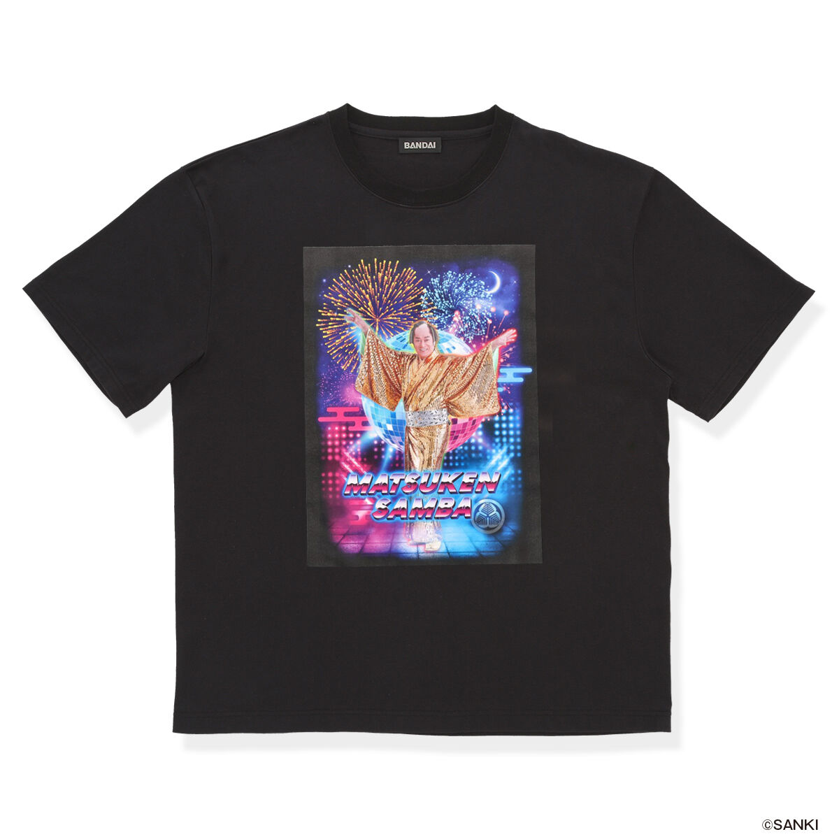 マツケンサンバ 上様が暗いところで光る！Tシャツ【二次受注：2024年10月発送】 | ファッション・アクセサリー | アニメグッズ  ・おもちゃならプレミアムバンダイ｜バンダイナムコグループの公式通販サイト