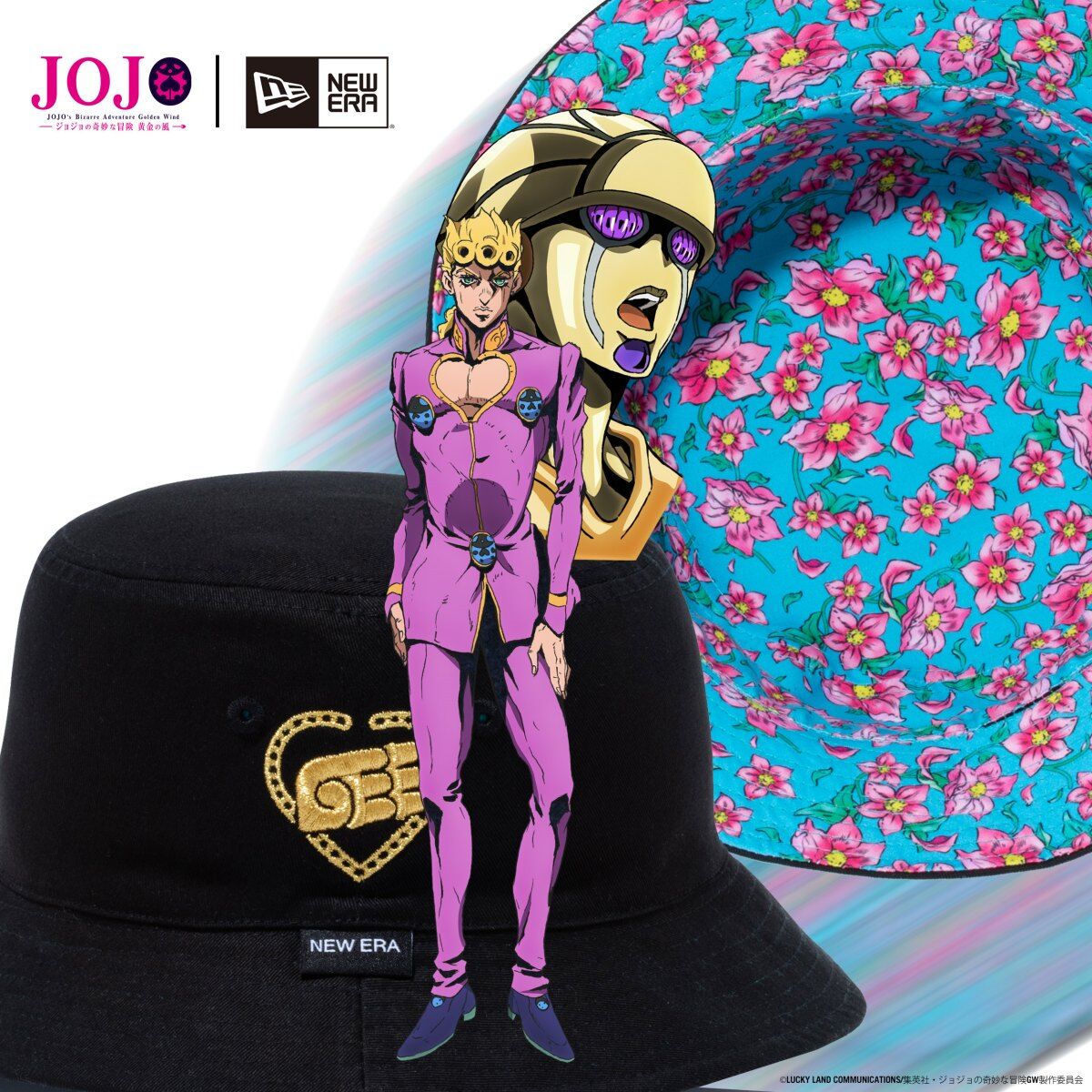 ゆ*う様 ジョジョの奇妙な冒険 黄金の風 NEW ERA　Bucket-01M/ ゆ*う様 ジョジョの奇妙な冒険 黄金の風 NEW ERA Bucket-01M