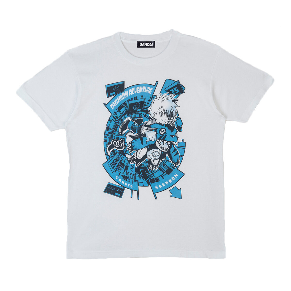 渡辺けんじ氏デザイン デジモンアドベンチャー25周年Tシャツ