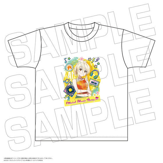 LoveLive! Series Official Music Party ＠C104 Tシャツ（全5種