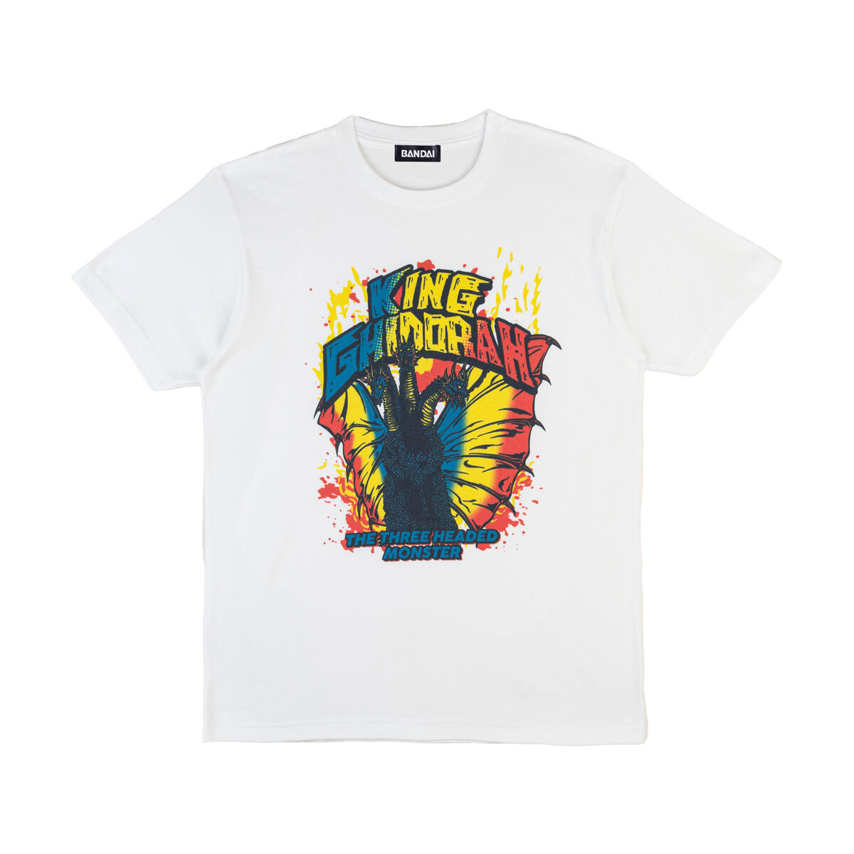ゴジラ Tシャツ feat.STUDIO696 キングギドラNGカラー柄