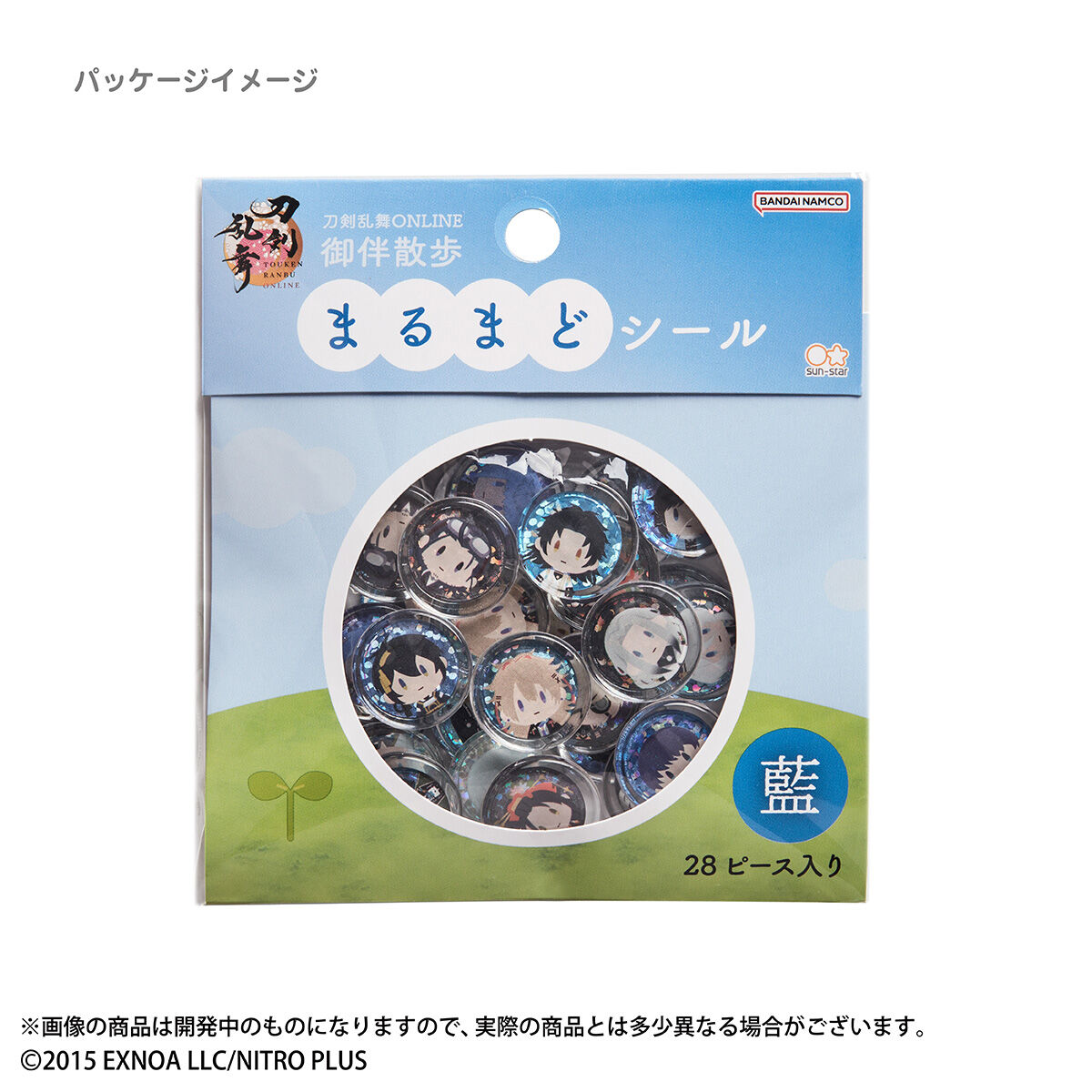 刀剣乱舞ONLINE 御伴散歩 まるまどシール (全8種) | 刀剣乱舞ONLINE