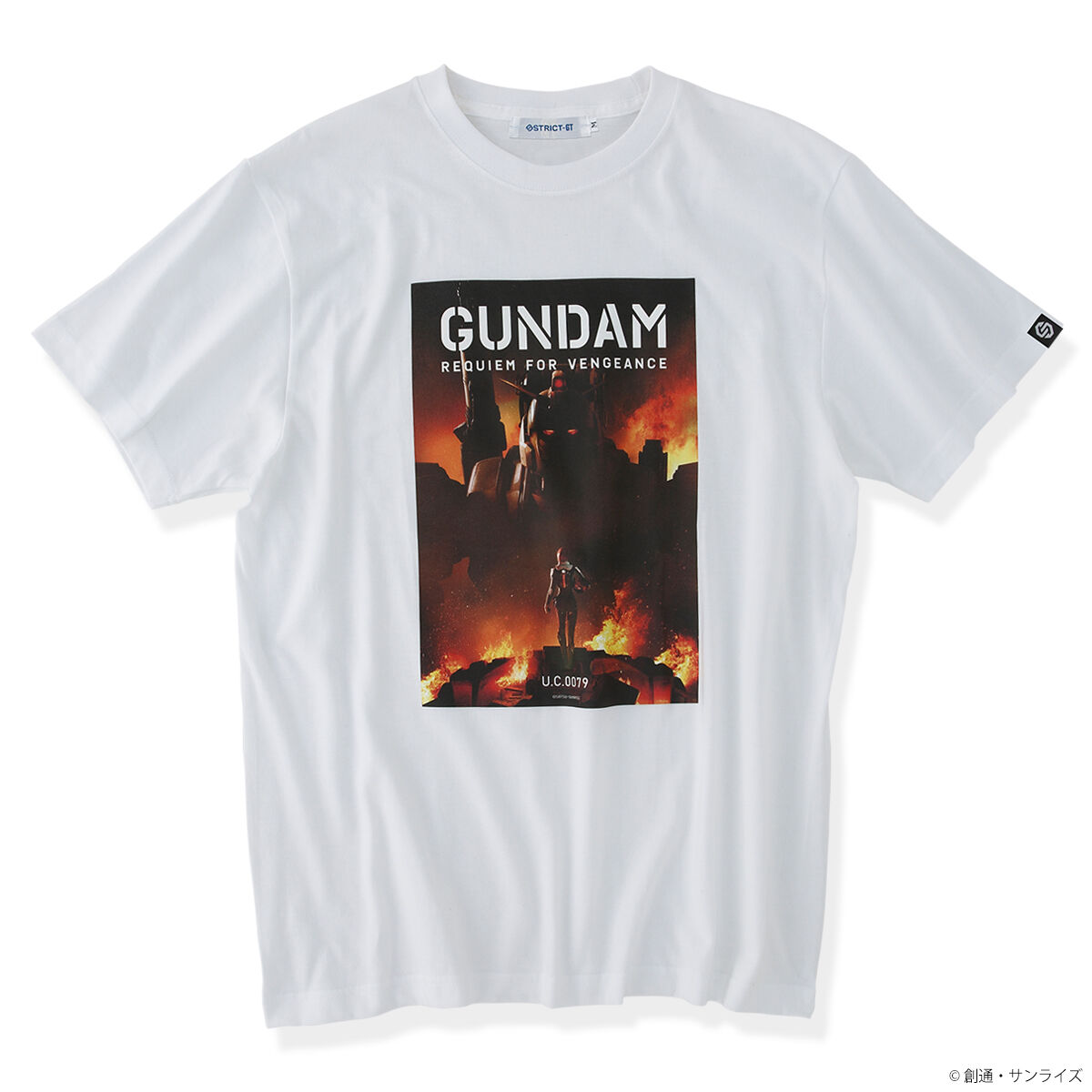 STRICT-G『機動戦士ガンダム 復讐のレクイエム』Tシャツ ティザー