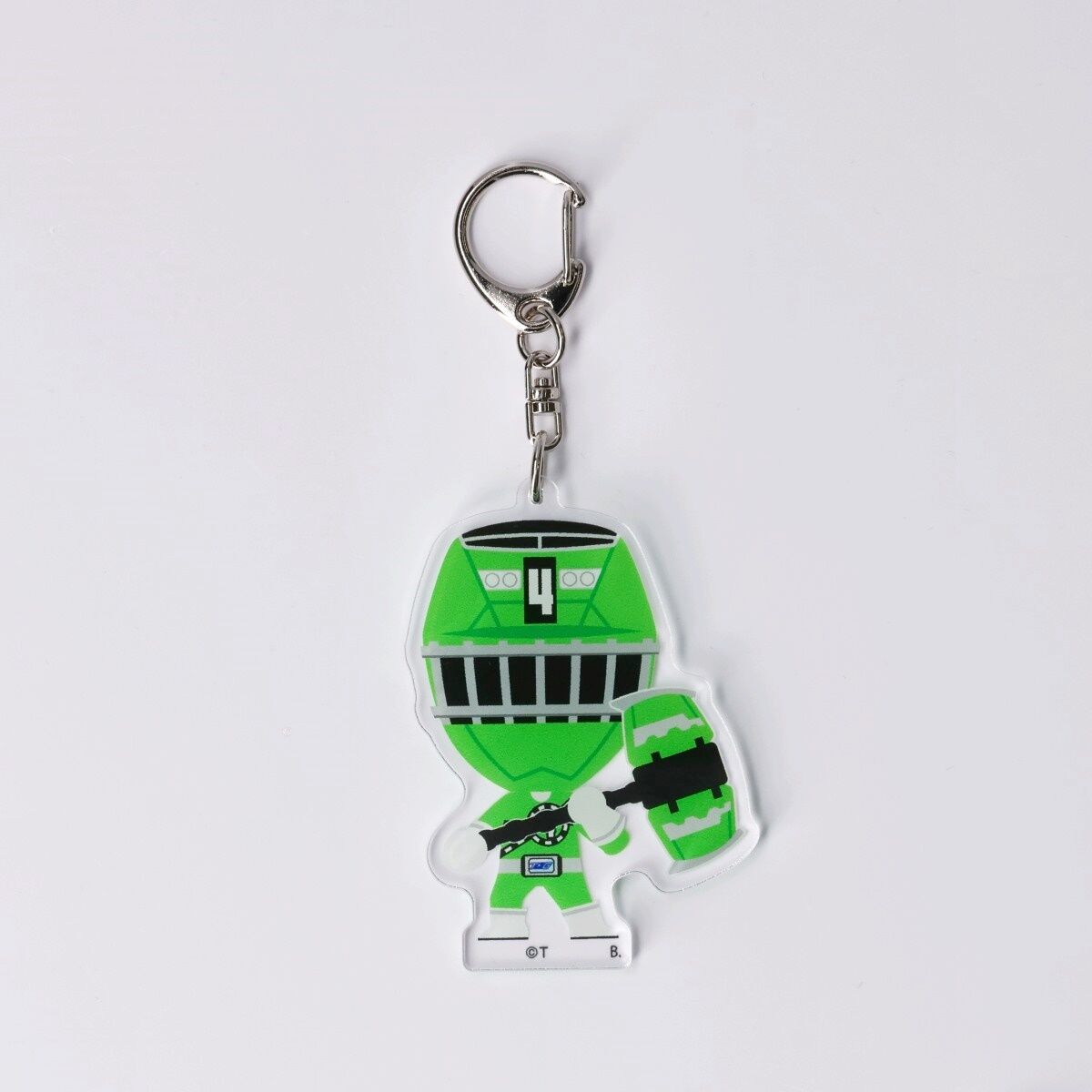 トッキュウジャー　アクリルカード&アクリルキーホルダー 烈車戦隊トッキュウジャー デフォルメ アクリルチャーム（全7種