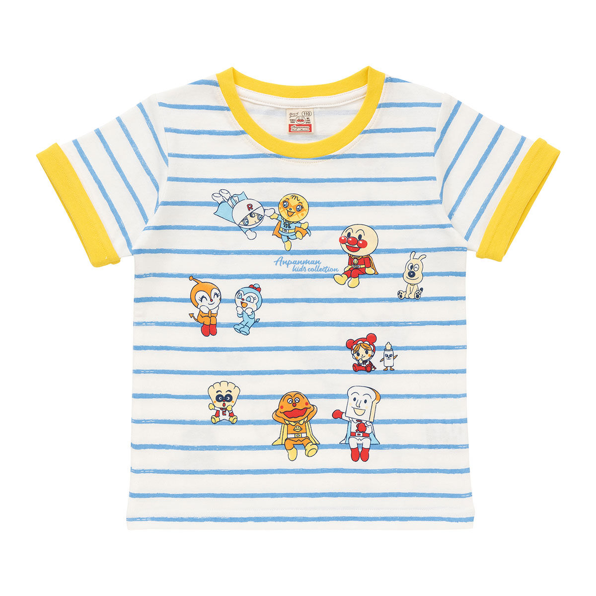 ボーダープリント半袖Tシャツ | それいけ！アンパンマン ファッション  
