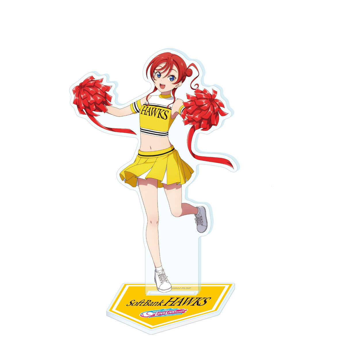 虹ヶ咲学　福岡ソフトバンクホークス アクリルスタンド 全13種 ラブライブ！虹ヶ咲学園スクールアイドル同好会 福岡
