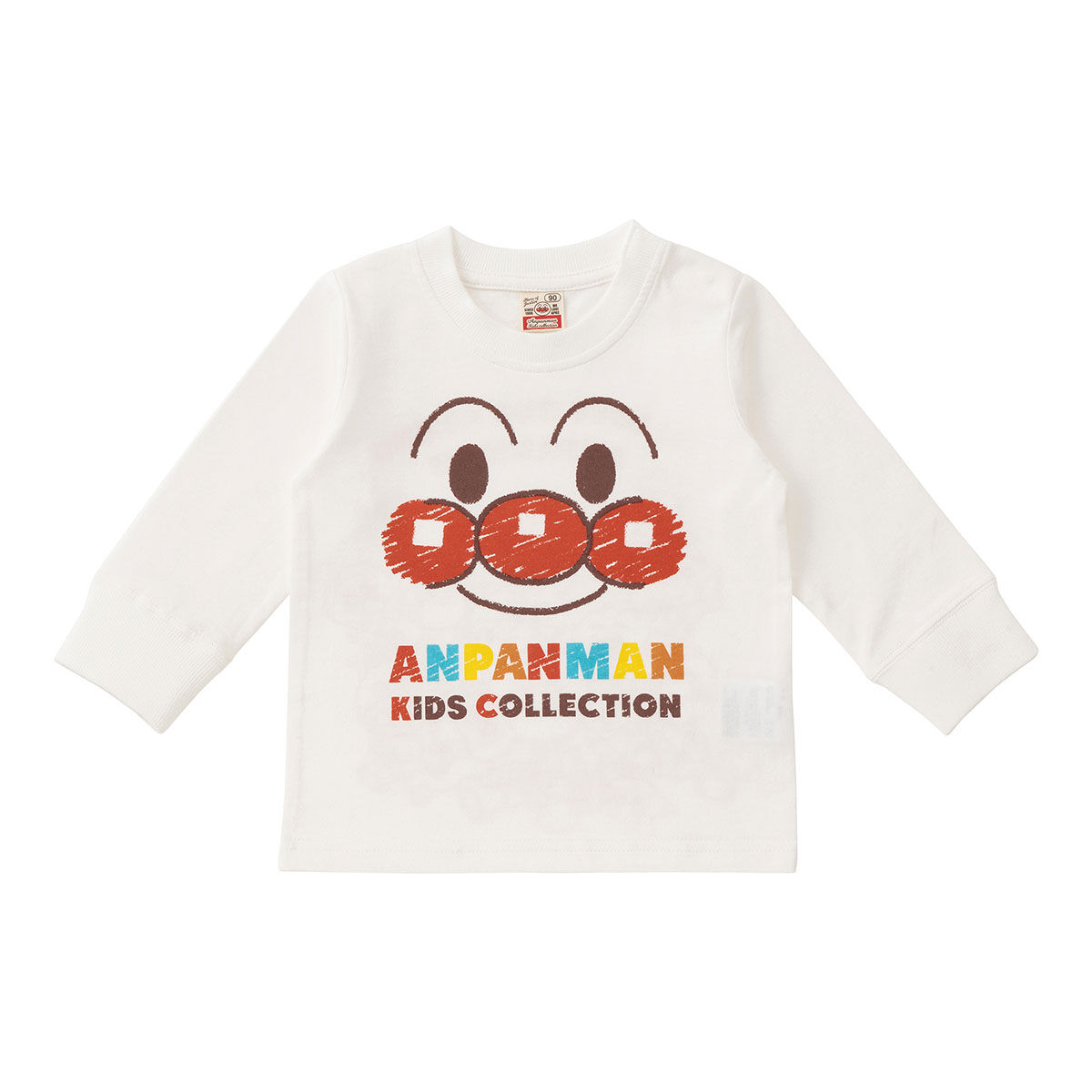 アンパンマンお顔長袖Tシャツ | それいけ！アンパンマン ファッション