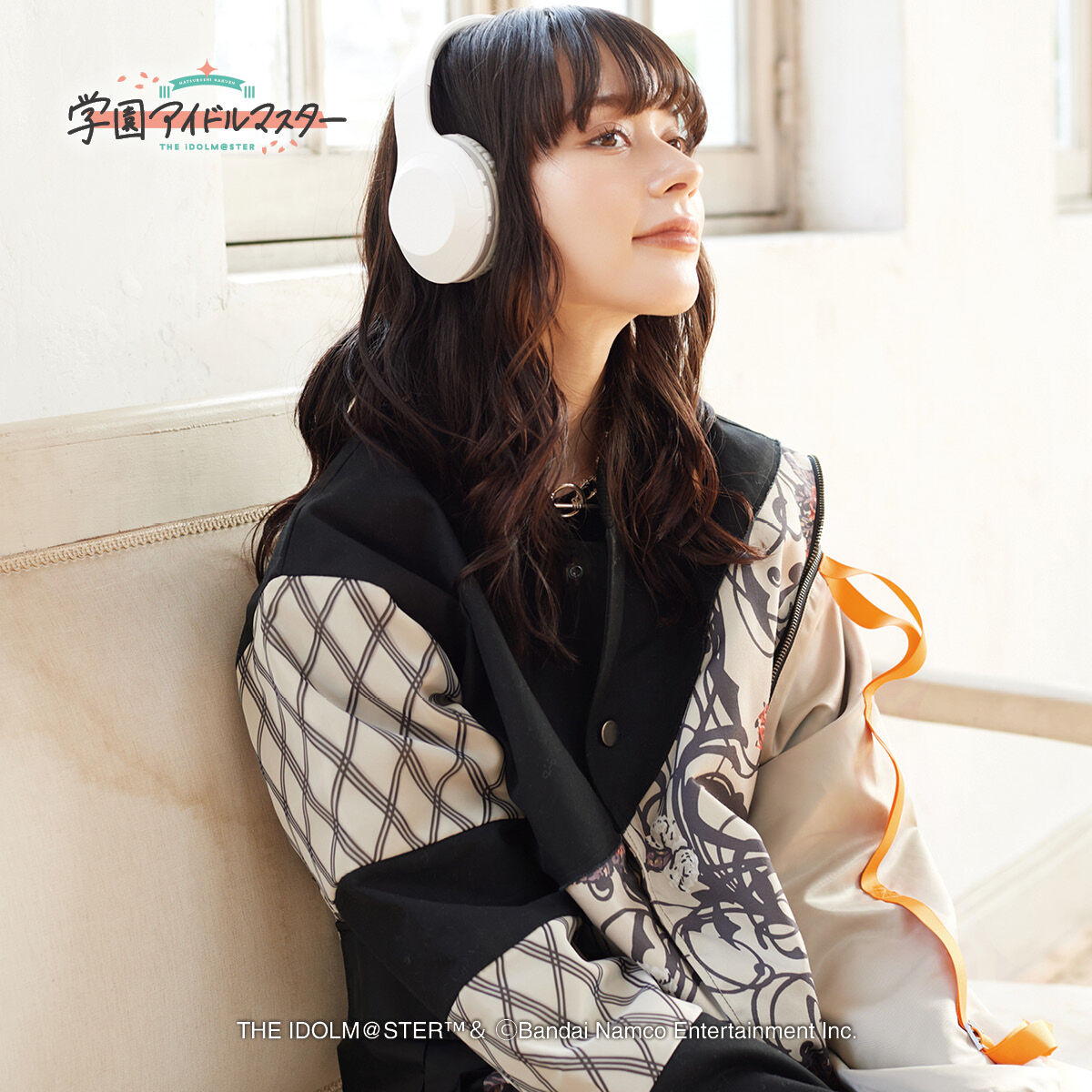 学園アイドルマスター×gladgarb CONTRAST BLOUSON(全1種