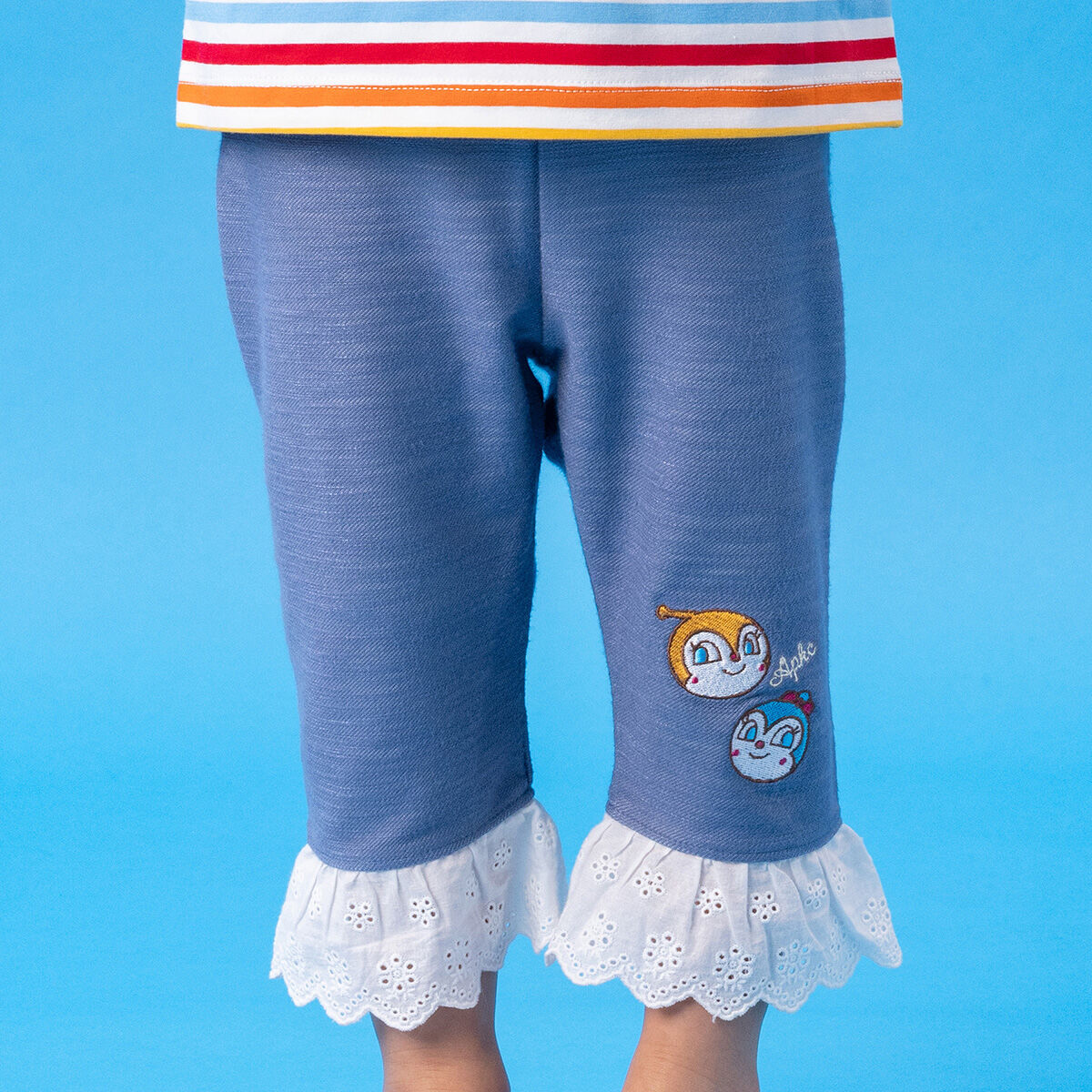レースフリルドキンちゃんコキンちゃん刺繍レギンス | それいけ
