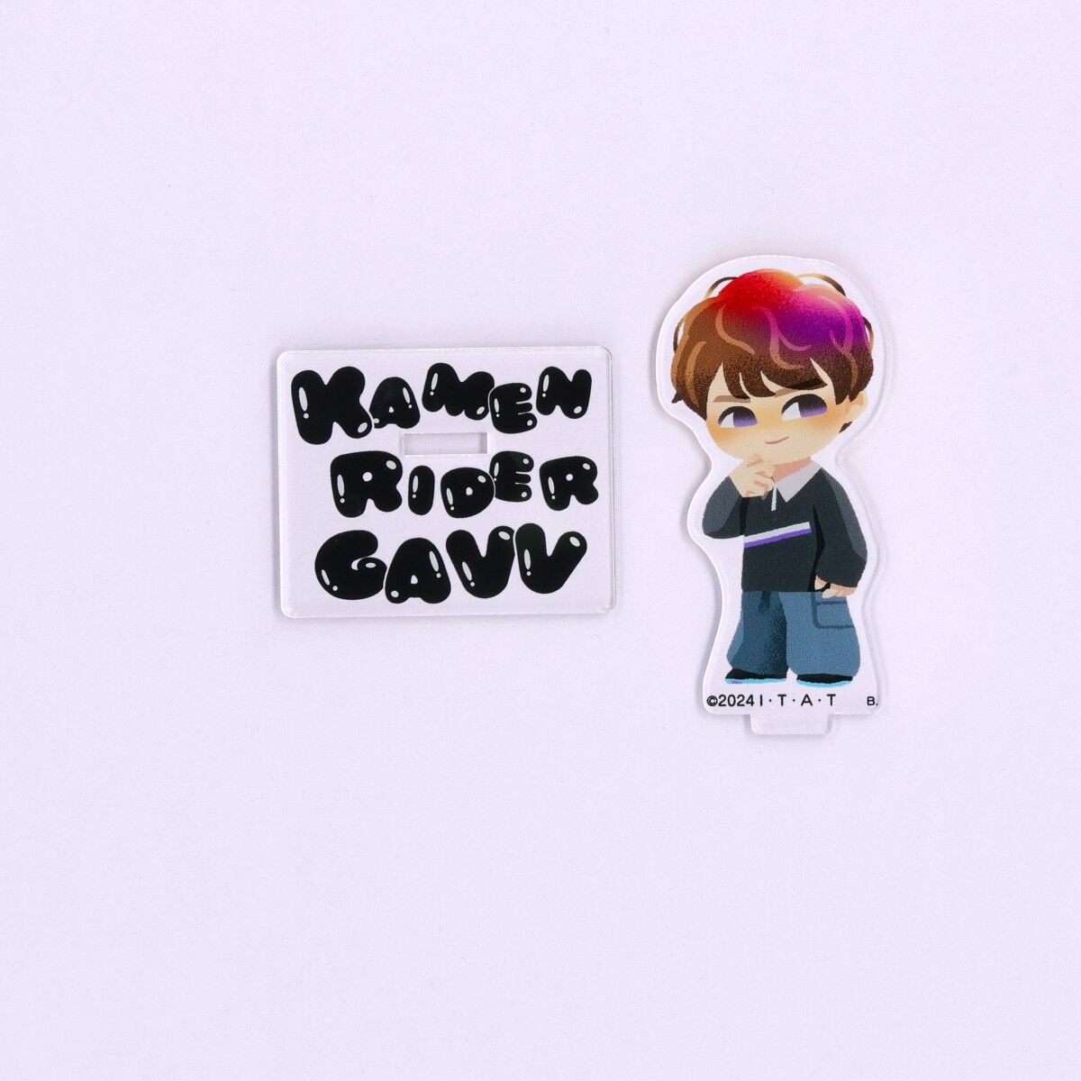 仮面ライダーガヴ　アクスタ　アクリルスタンド ジオラマアクリルスタンド 仮面ライダークウガ【仮面ライダー墨絵