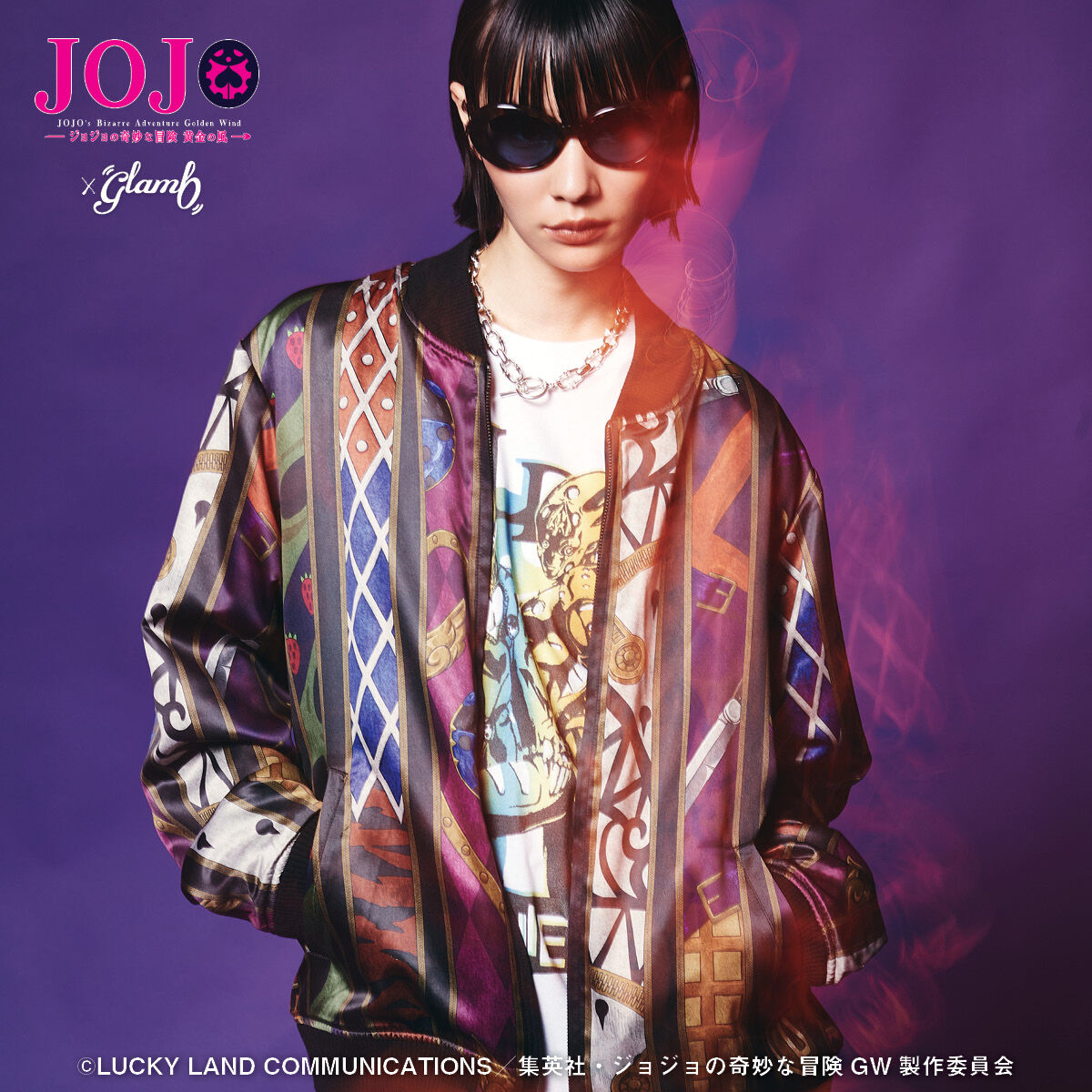 ジョジョの奇妙な冒険 黄金の風【glamb】Tシャツ | ジョジョの