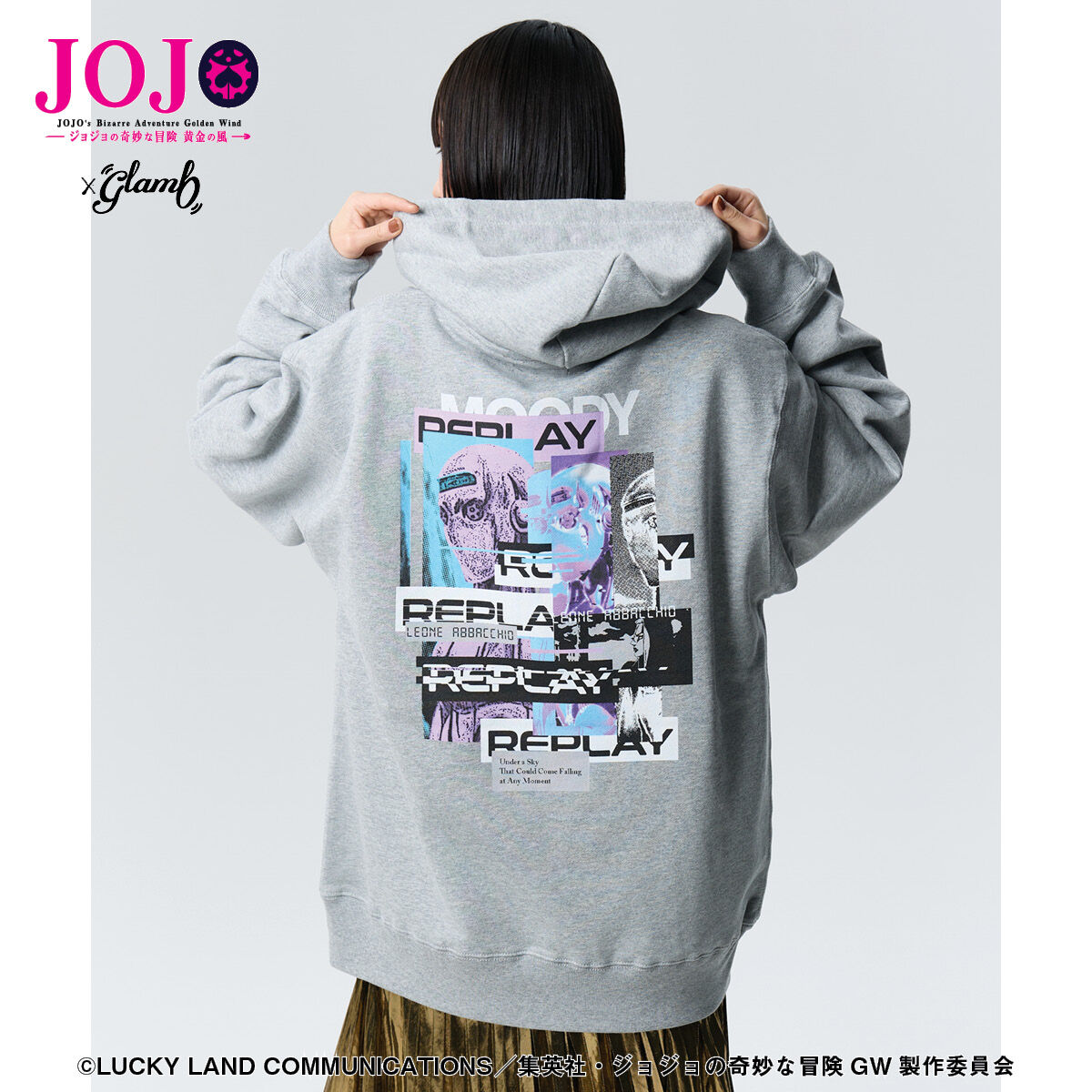 ジョジョの奇妙な冒険 黄金の風【glamb】パーカー | ジョジョの ジョジョの奇妙な冒険 黄金の風【glamb】パーカー | ジョジョの