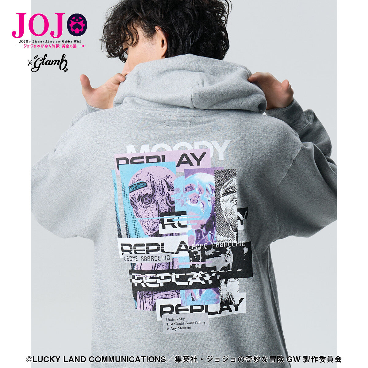 ジョジョの奇妙な冒険 黄金の風【glamb】パーカー | ジョジョの